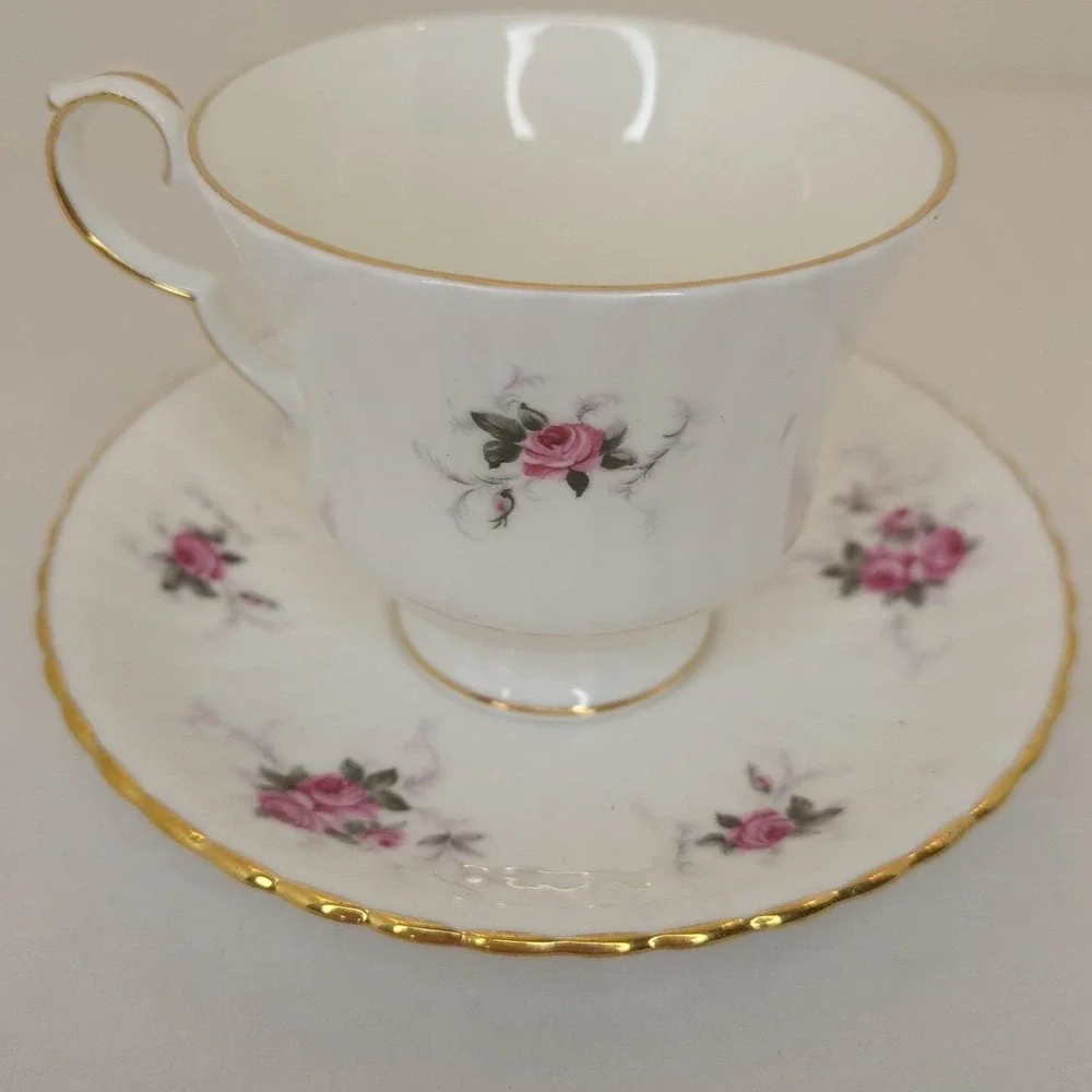 Vintage Princess House Exclusive Hammersley Fine Bone China England Cup & Saucer